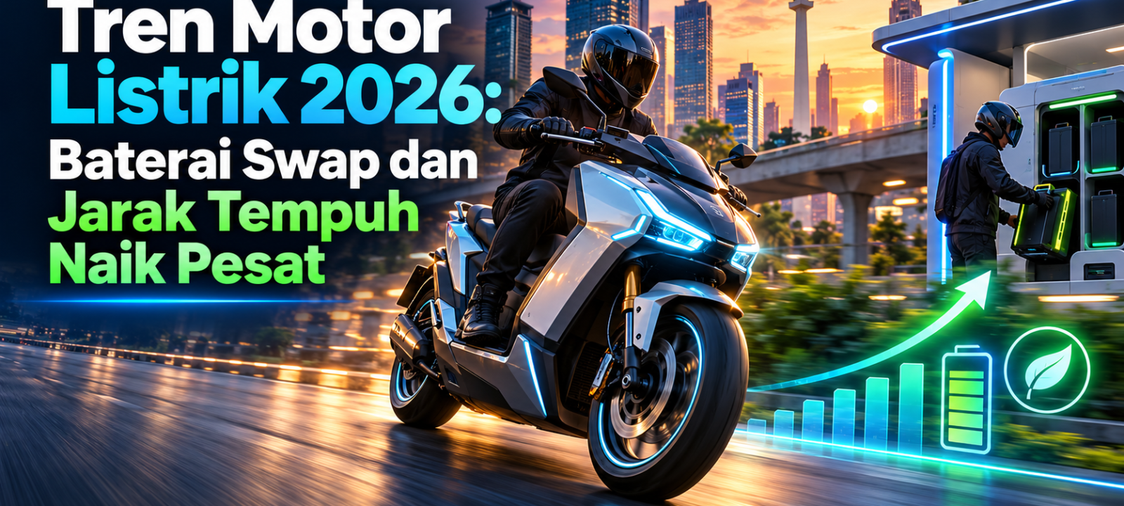 motor - Tren Motor Listrik 2026: Baterai Swap dan Jarak Tempuh Naik Pesat