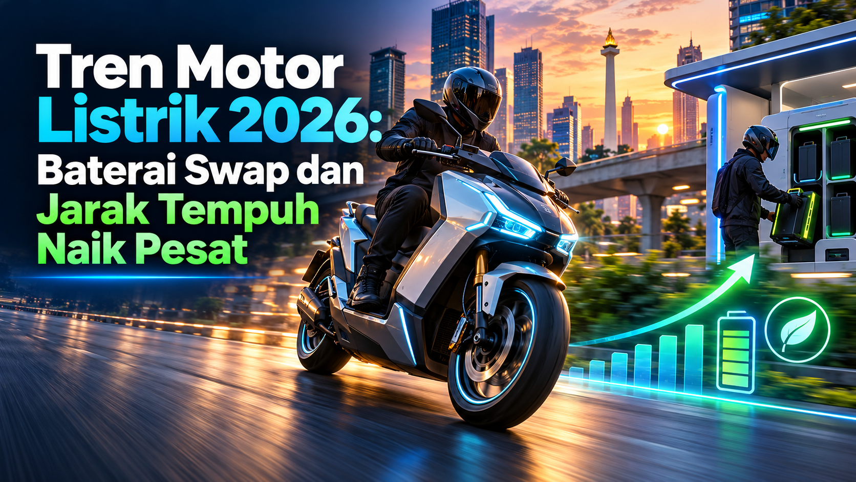 motor - Tren Motor Listrik 2026: Baterai Swap dan Jarak Tempuh Naik Pesat