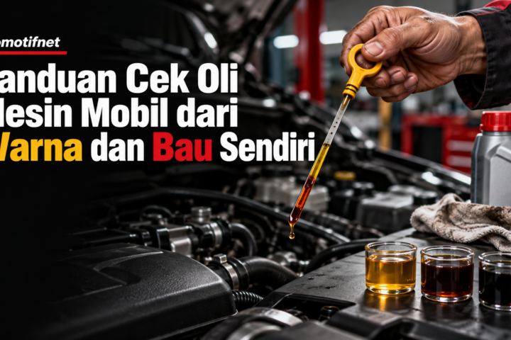 oli - Otomotifnet: Panduan Cek Oli Mesin Mobil dari Warna dan Bau Sendiri