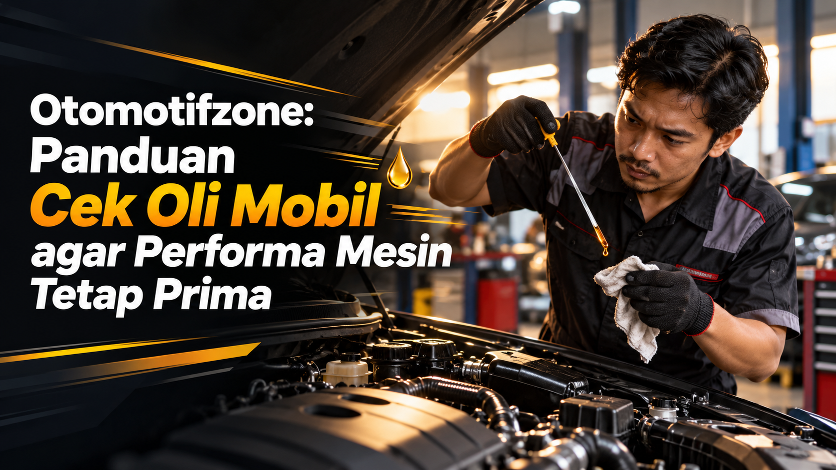 oli - Otomotifzone: Panduan Cek Oli Mobil agar Performa Mesin Tetap Prima