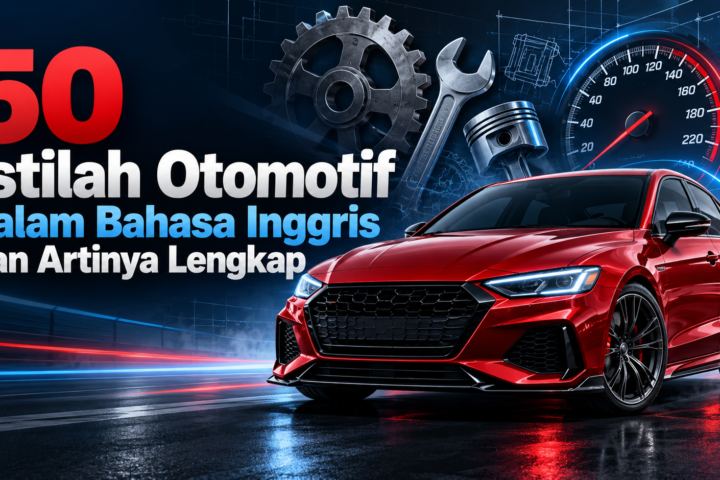otomotif - 50 Istilah Otomotif dalam Bahasa Inggris dan Artinya Lengkap