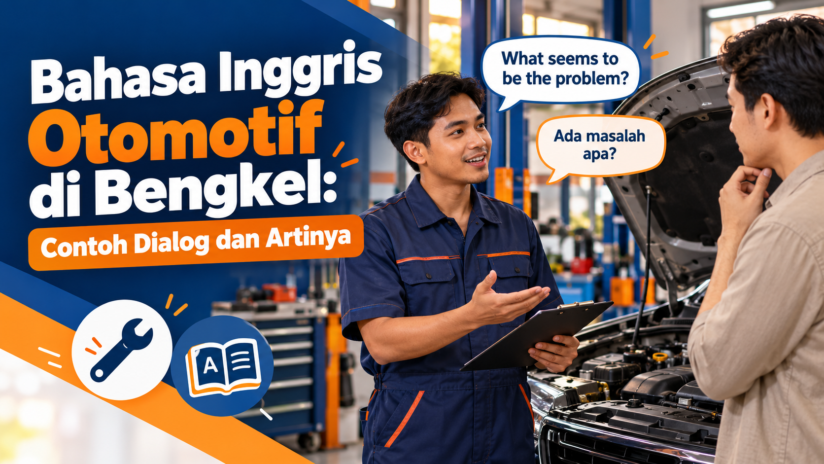 otomotif - Bahasa Inggris Otomotif di Bengkel: Contoh Dialog dan Artinya