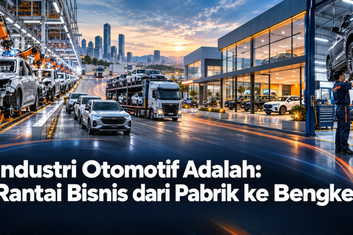 otomotif - Industri Otomotif Adalah: Rantai Bisnis dari Pabrik ke Bengkel