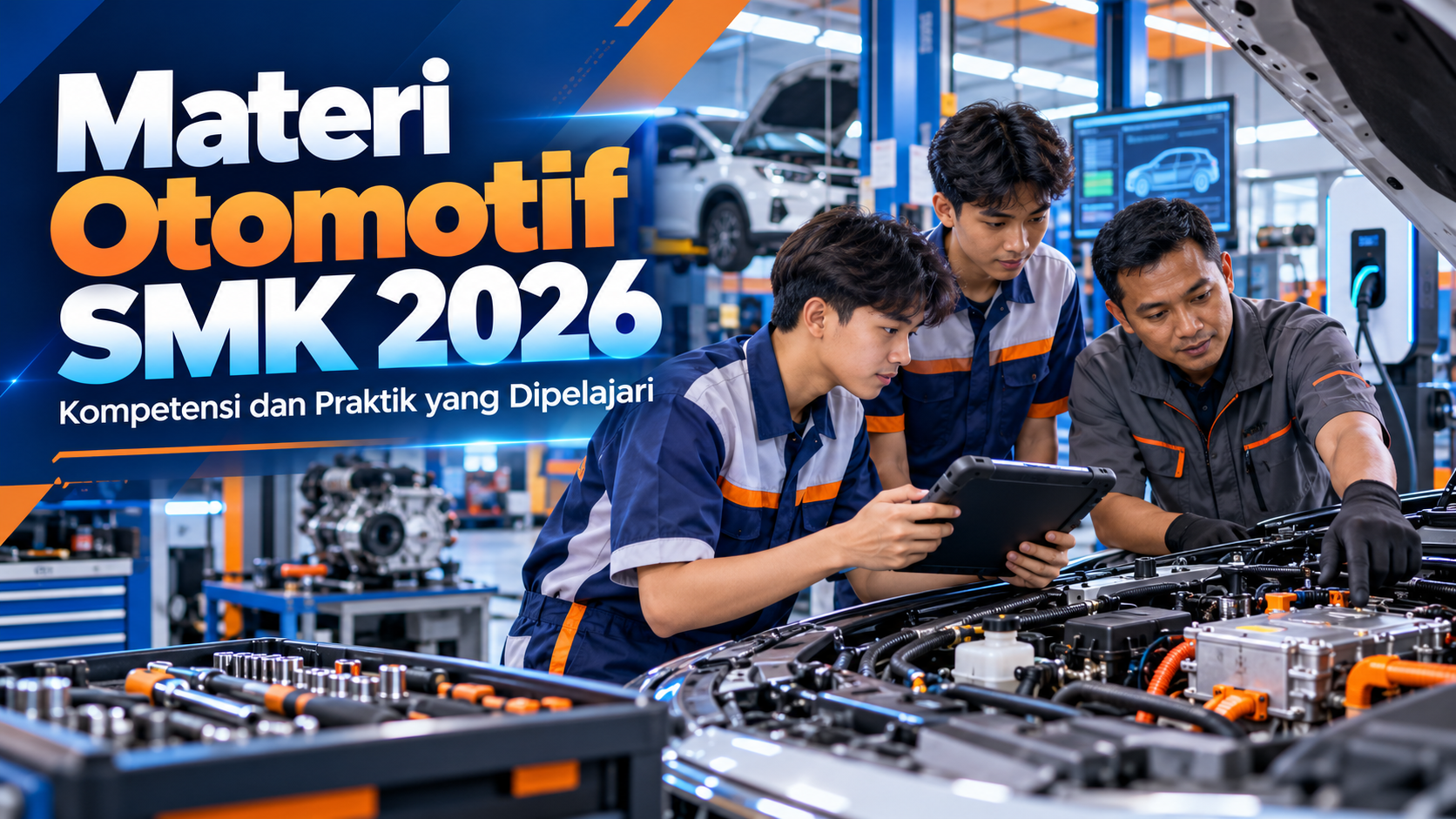 otomotif - Materi Otomotif SMK 2026: Kompetensi dan Praktik yang Dipelajari