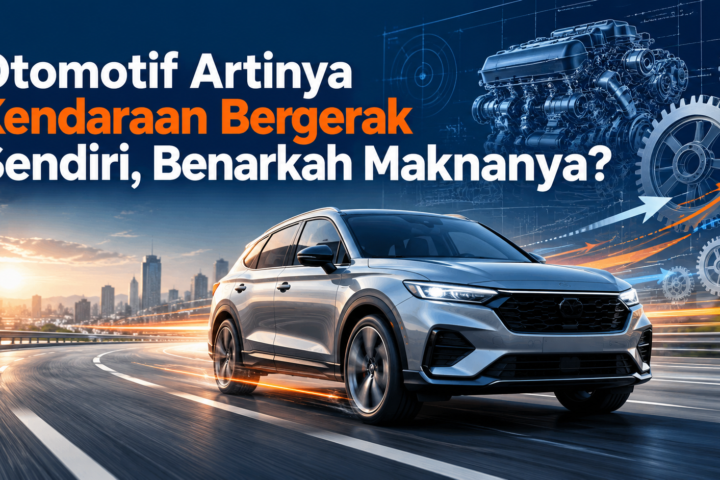 otomotif - Otomotif Artinya Kendaraan Bergerak Sendiri, Benarkah Maknanya?