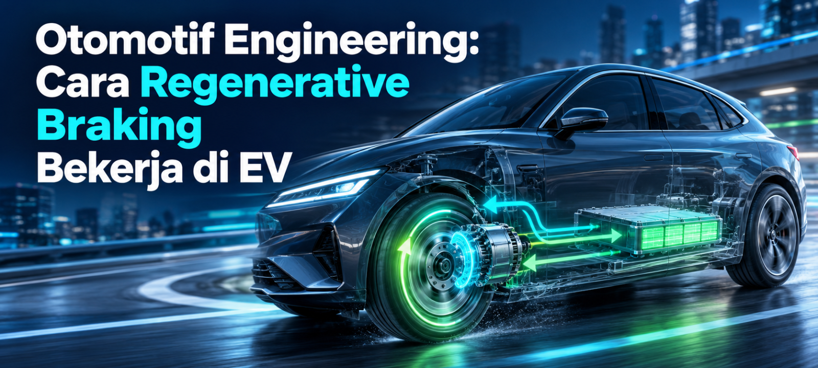 otomotif - Otomotif Engineering: Cara Regenerative Braking Bekerja di EV
