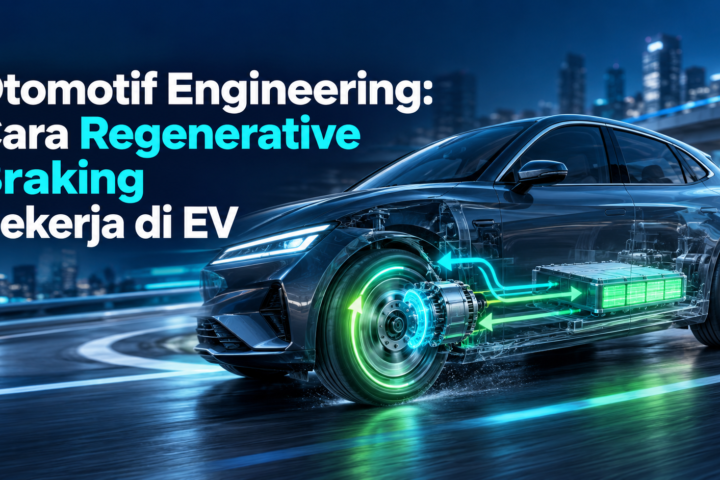 otomotif - Otomotif Engineering: Cara Regenerative Braking Bekerja di EV