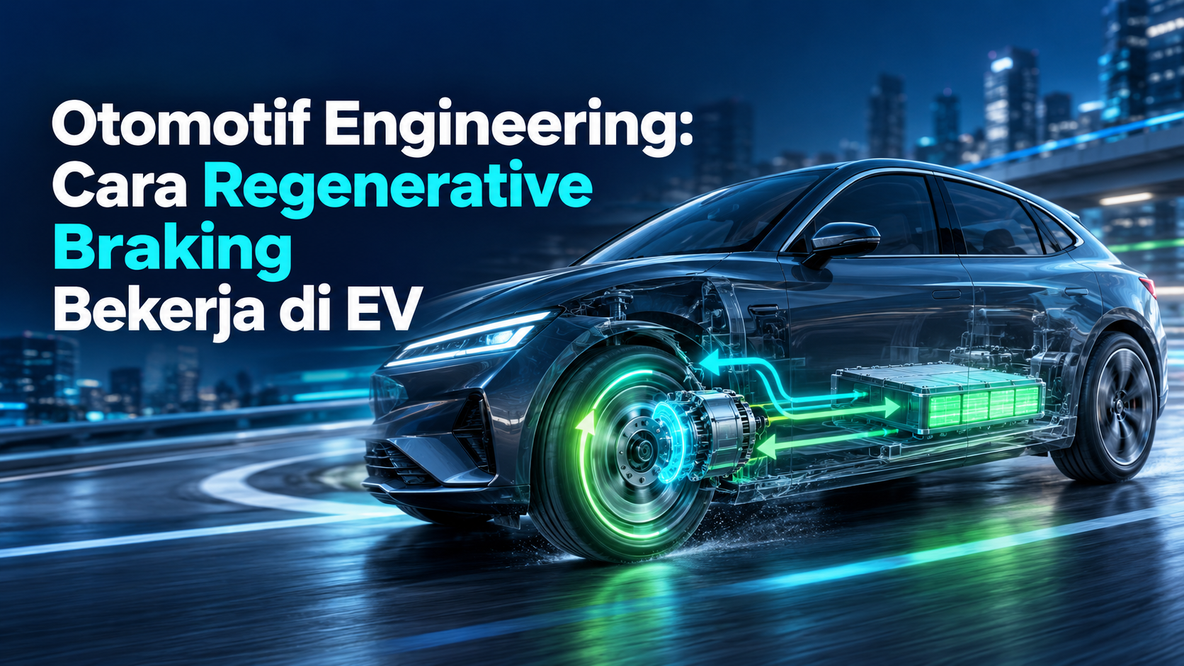 otomotif - Otomotif Engineering: Cara Regenerative Braking Bekerja di EV