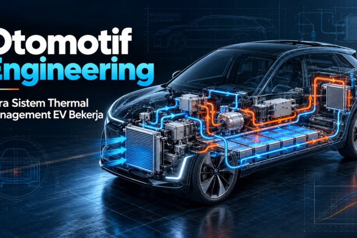 otomotif - Otomotif Engineering: Cara Sistem Thermal Management EV Bekerja