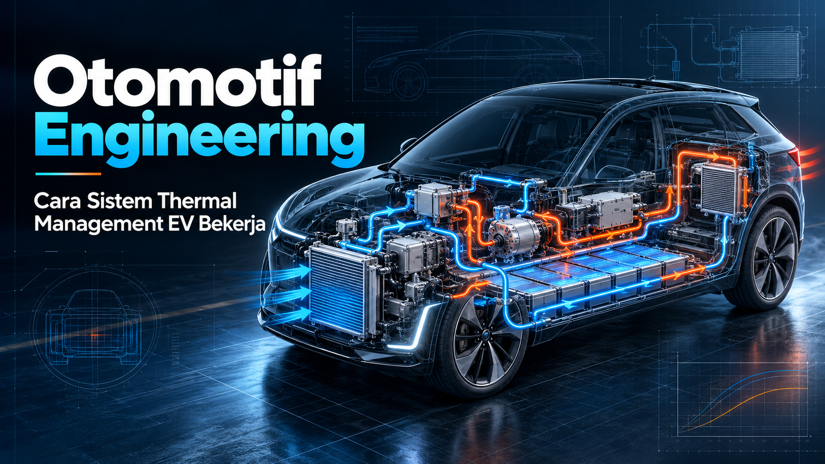 otomotif - Otomotif Engineering: Cara Sistem Thermal Management EV Bekerja