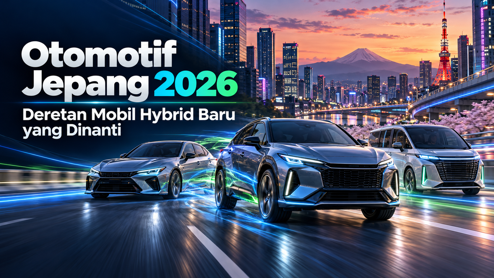 otomotif - Otomotif Jepang 2026: Deretan Mobil Hybrid Baru yang Dinanti