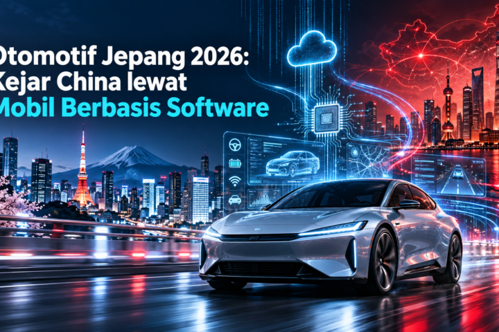 otomotif - Otomotif Jepang 2026: Kejar China lewat Mobil Berbasis Software