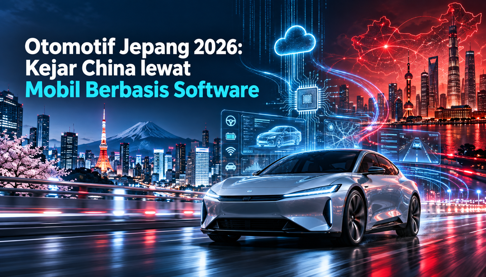 otomotif - Otomotif Jepang 2026: Kejar China lewat Mobil Berbasis Software
