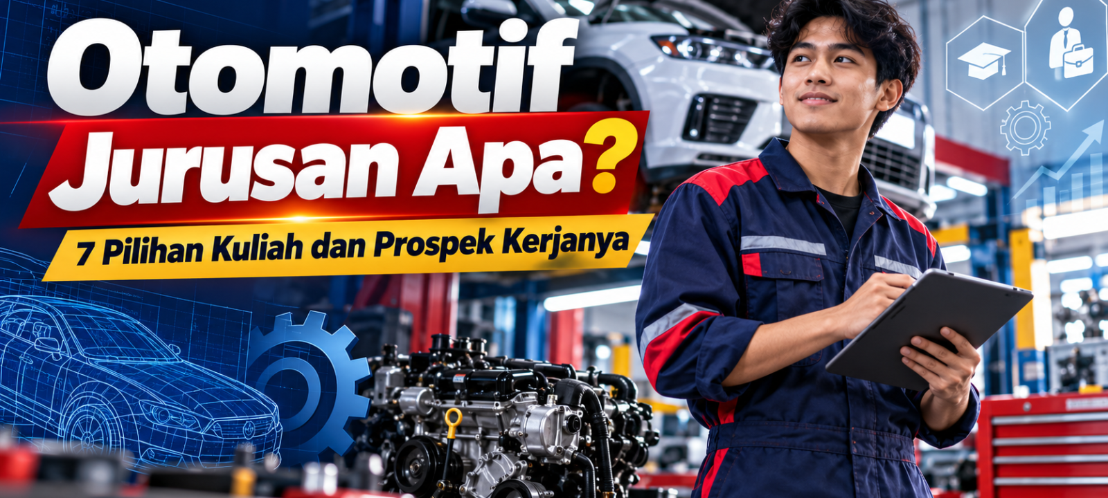 otomotif - Otomotif Jurusan Apa? 7 Pilihan Kuliah dan Prospek Kerjanya