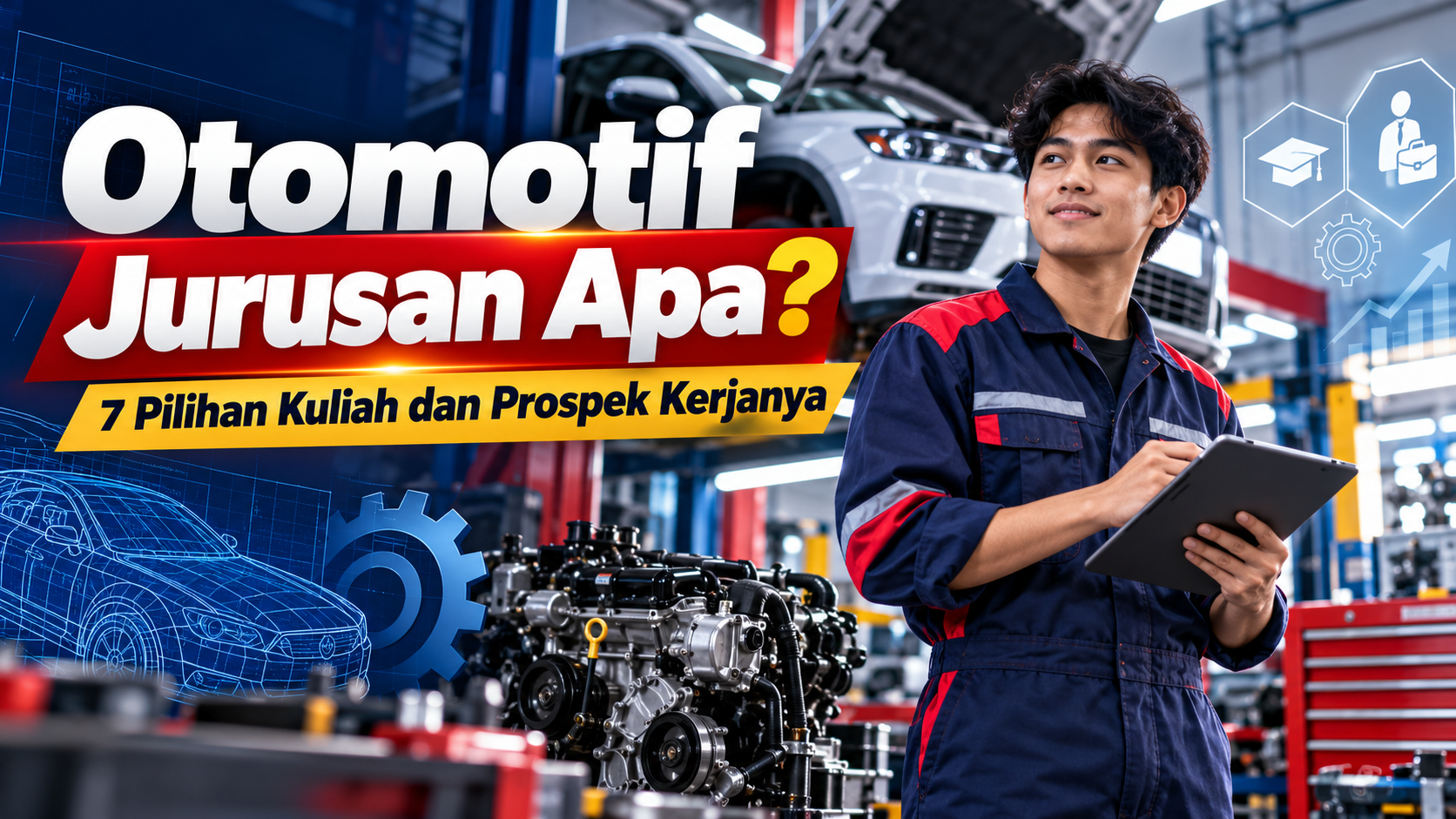 otomotif - Otomotif Jurusan Apa? 7 Pilihan Kuliah dan Prospek Kerjanya