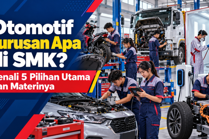 otomotif - Otomotif Jurusan Apa di SMK? Kenali 5 Pilihan Utama dan Materinya