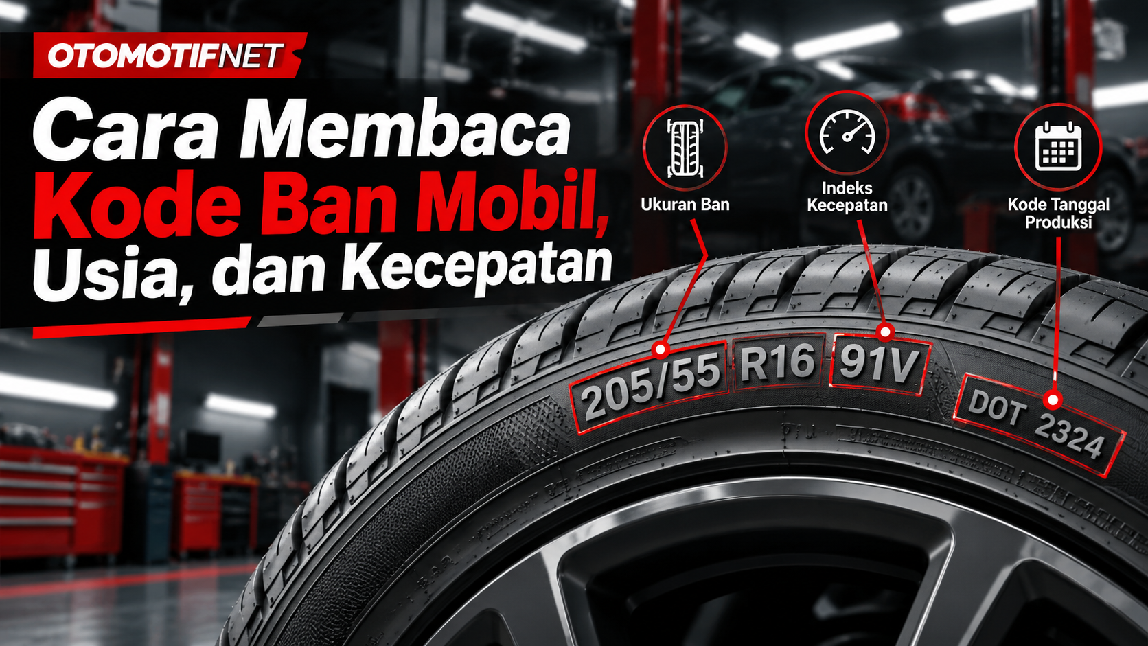 otomotifnet - Otomotifnet: Cara Membaca Kode Ban Mobil, Usia, dan Kecepatan