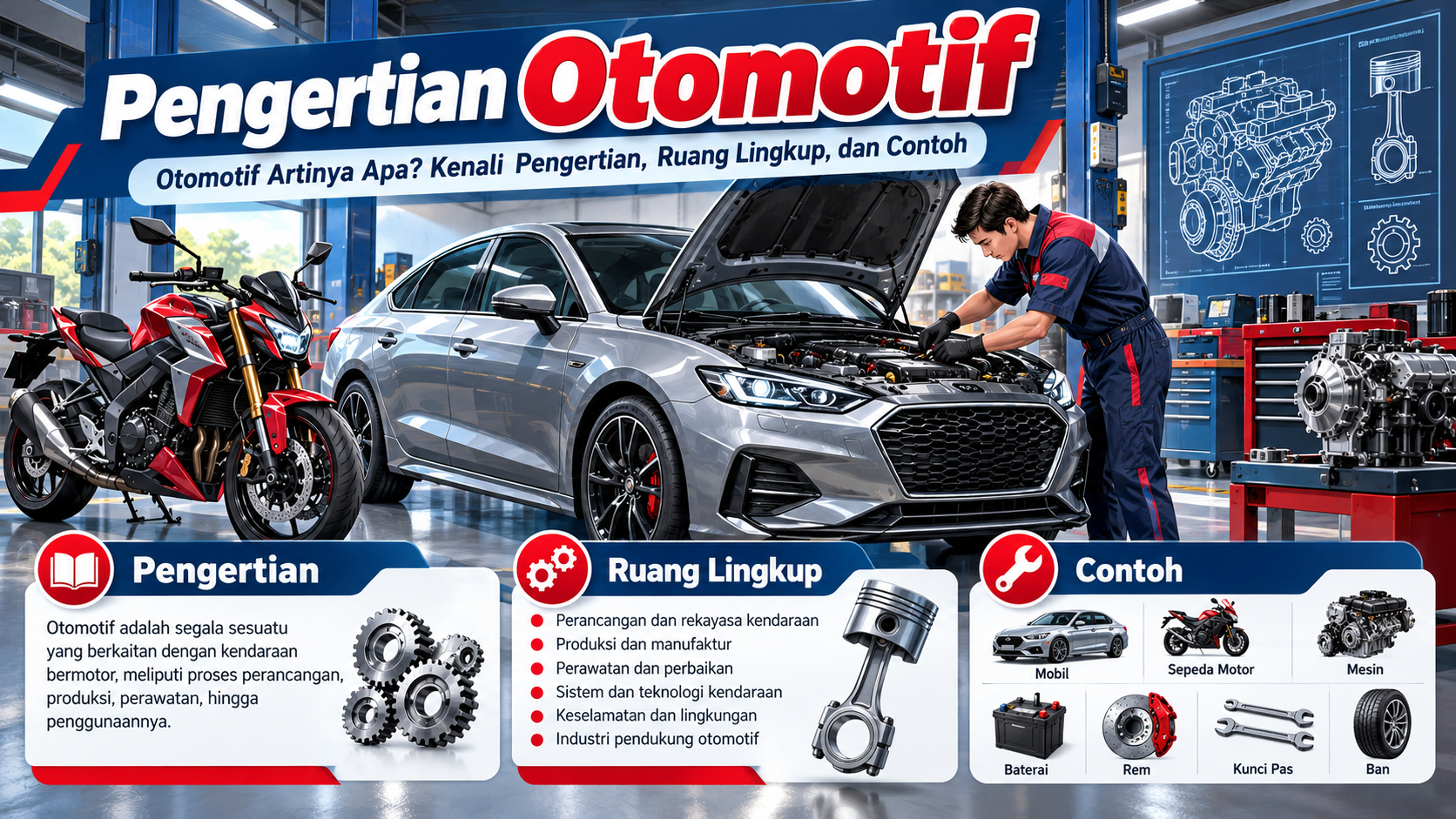 Pengertian Otomotif - otomotif