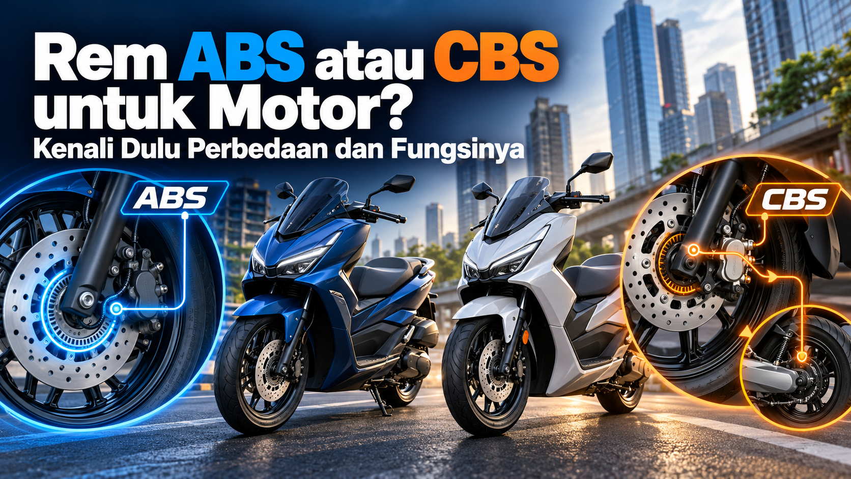 rem - Rem ABS atau CBS untuk Motor? Kenali Dulu Perbedaan dan Fungsinya