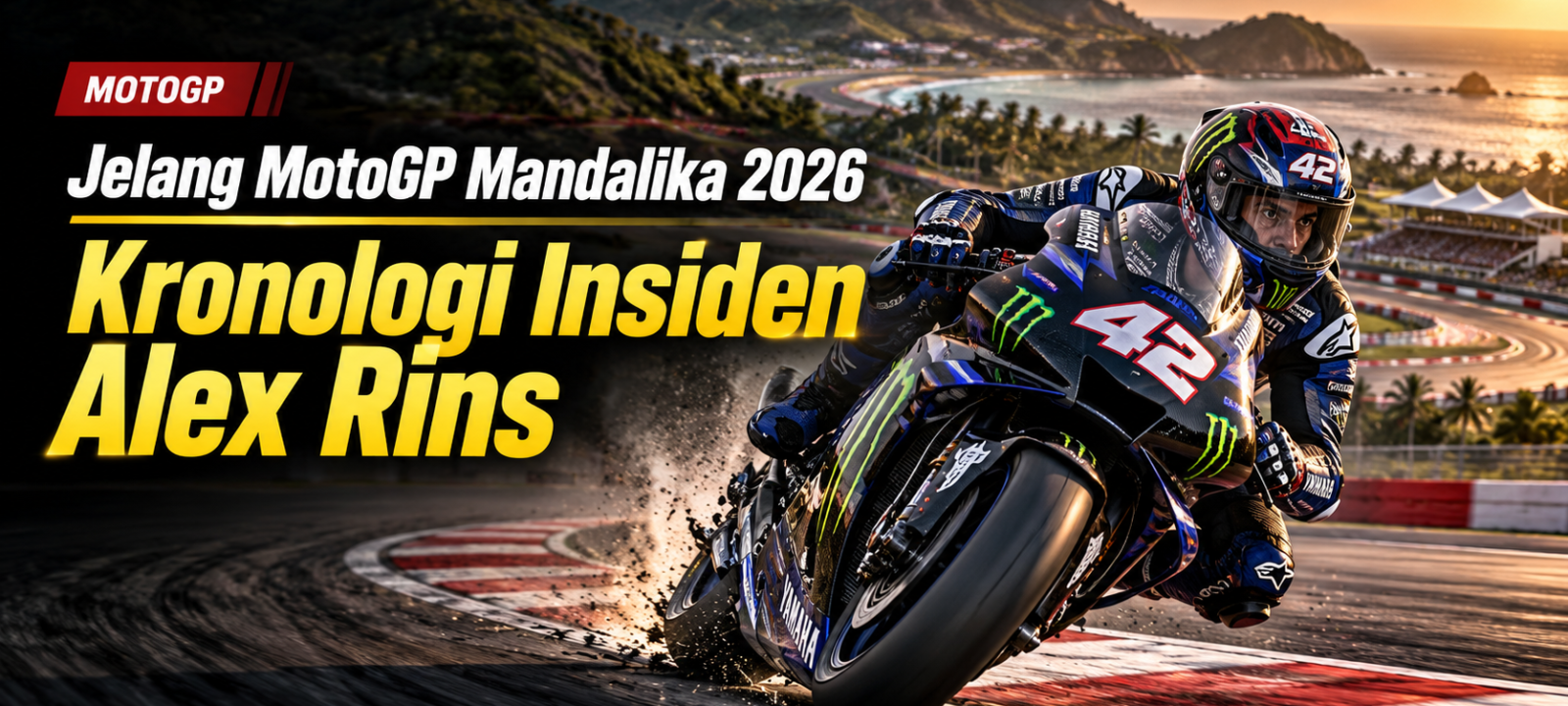 rins - Jelang MotoGP Mandalika 2026, Kronologi Insiden Alex Rins