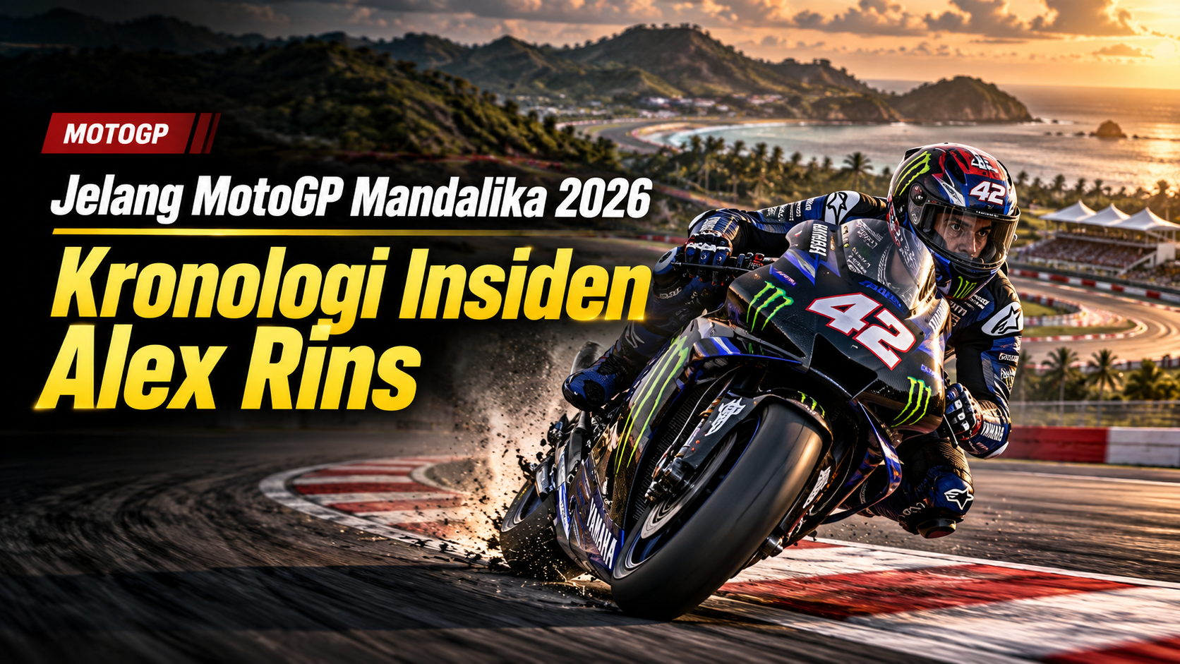 rins - Jelang MotoGP Mandalika 2026, Kronologi Insiden Alex Rins